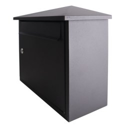 Klassisk Postkasse Sort lakering til boligen - GA05