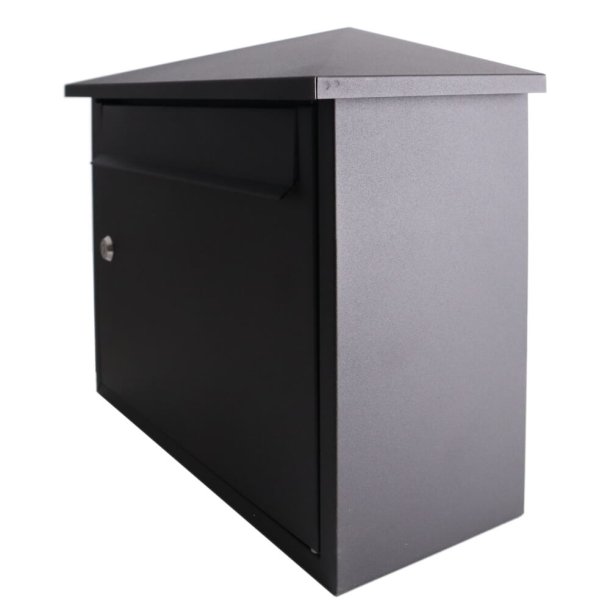 Klassisk Postkasse Sort lakering til boligen - GA05