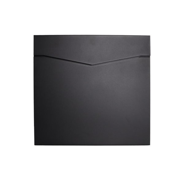 Moderne Postkasse GLORI model 51 Sort lakering