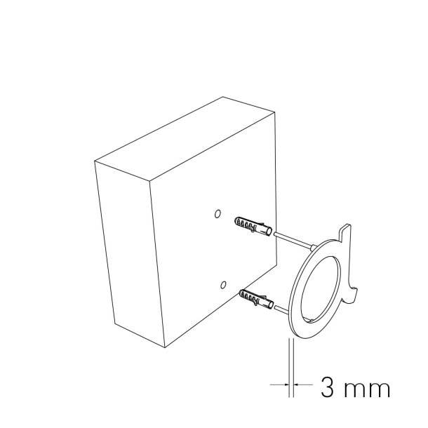 15 cm. Sort Rustfritstl Husnummer "Modern"