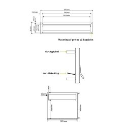 Fence Antracit postkasse - Til Hegn eller L�ge