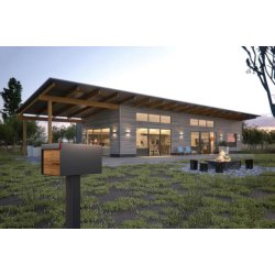 Americano - Moderne Amerikaner Postkasse