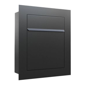 Indbygningspostkasse BARI - ANTRAZIT gr lakering
