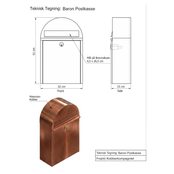 Baron Kobber postkasse