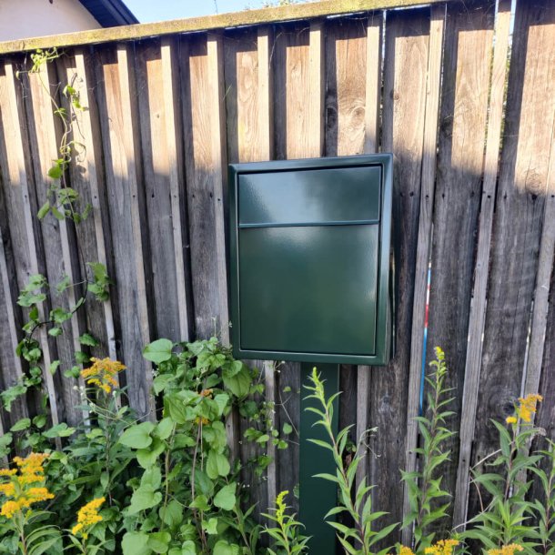 BASE Exclusive postkasse - RacingGreen - Dansk 6 Stift ls