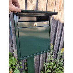 BASE Exclusive postkasse - RacingGreen - Dansk 6 Stift ls