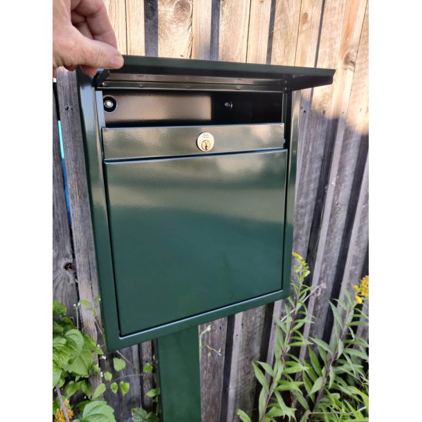 BASE Exclusive postkasse - RacingGreen - Dansk 6 Stift ls