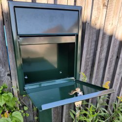 BASE Exclusive postkasse - RacingGreen - Dansk 6 Stift ls