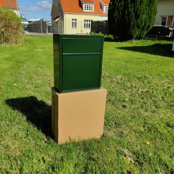 BASE Exclusive postkasse - RacingGreen - Dansk 6 Stift l�s