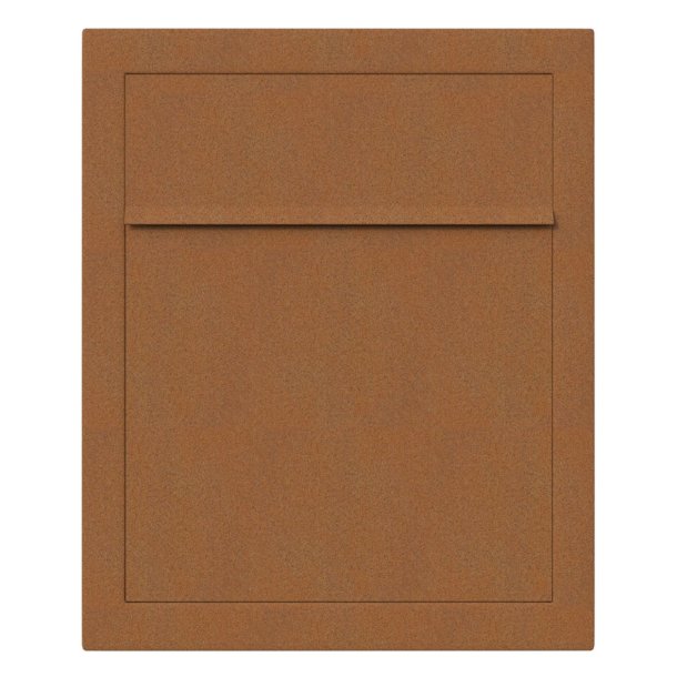 Rust BASE postkasse - med skjult ls - klassisk design
