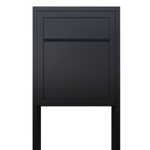 SORT Postkassestander til BASE standard postkasse