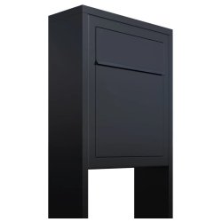 SORT Postkassestander til BASE standard postkasse