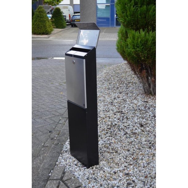 Designpostkasse med indbygget stander - HOLIDAY - DanskDesign