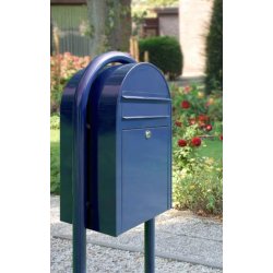 BobiClassic Kongebl postkasse RAL5003