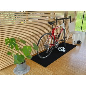 Bravo Cykelm�tte - 177 x 57 cm. - Sort - Designer m�tte fra Keilbach