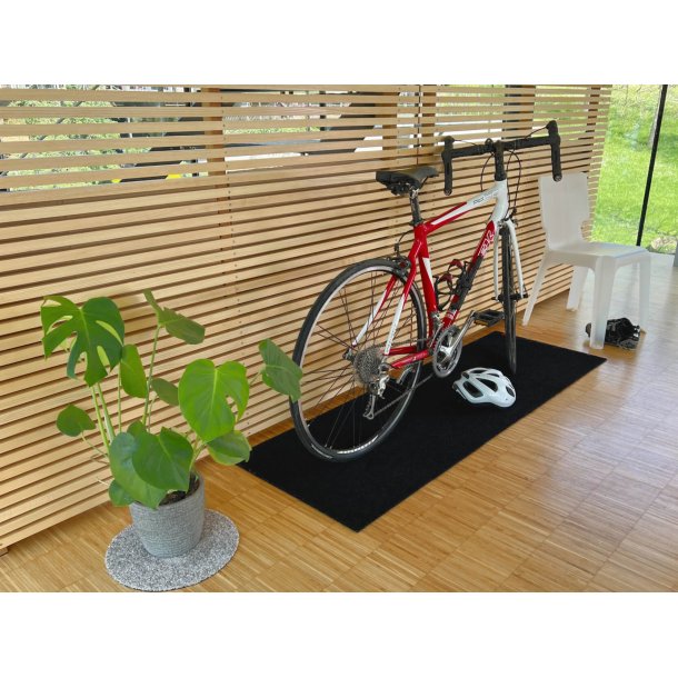 Bravo Cykelm�tte - 177 x 57 cm. - Sort - Designer m�tte fra Keilbach