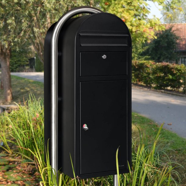 BobiCargo Pakkepostkasse - SORT