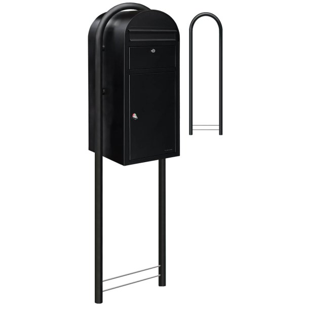 BobiCargo Pakkepostkasse - SORT