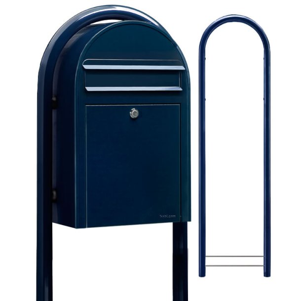 BobiClassic MRK BL postkasse - RAL 5004