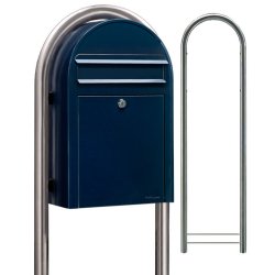 BobiClassic MRK BL postkasse - RAL 5004