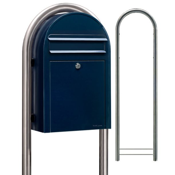 BobiClassic MRK BL postkasse - RAL 5004