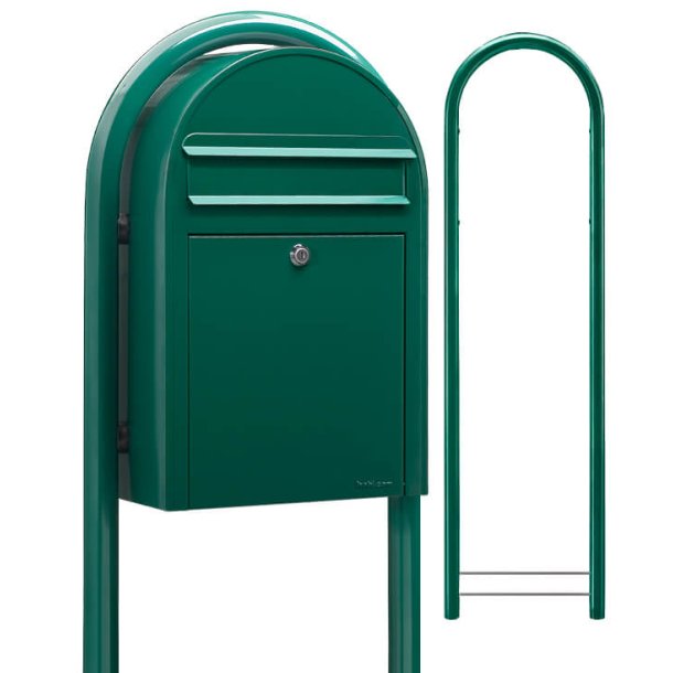 BobiClassic GRN postkasse - RAL6005