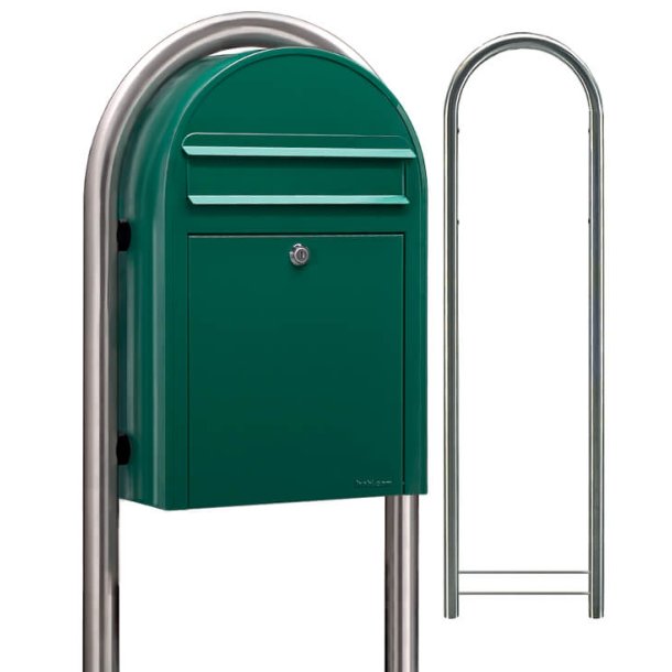BobiClassic GRN postkasse - RAL6005