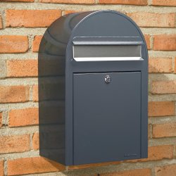 BobiClassic GR postkasse - brevindkast i Rustfritstl