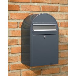 BobiClassic GR postkasse - brevindkast i Rustfritstl