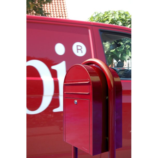 PostkasseRd retro postkasse - BobiClassic