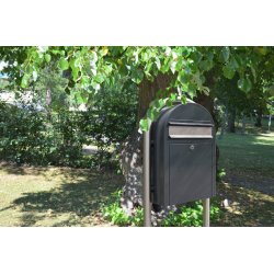BobiClassic GR postkasse - brevindkast i Rustfritstl