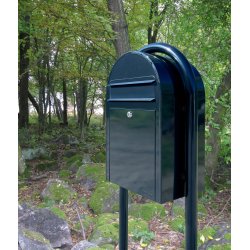 BobiClassic MRK BL postkasse - RAL 5004