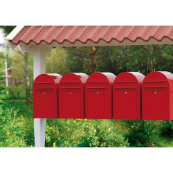 PostkasseRd retro postkasse - BobiClassic