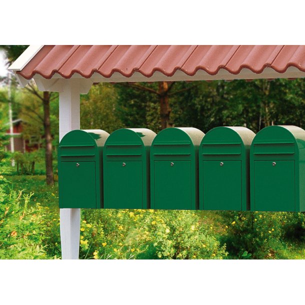 BobiClassic GRN postkasse - RAL6005