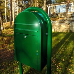 BobiClassic GRN postkasse - RAL6005