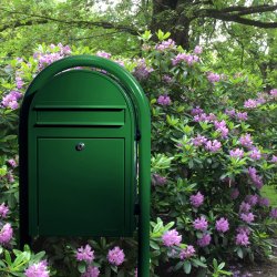 BobiClassic GRN postkasse - RAL6005