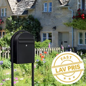 BobiClassic Postkasse St - SORT Postkasse og Buestander