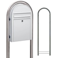 BobiClassic-S HVID postkasse, smal model