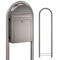 BobiClassic-S RUSTFRISTL postkasse, smal model