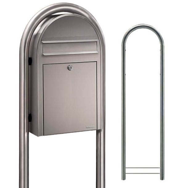 BobiClassic-S RUSTFRISTL postkasse, smal model