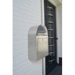 BobiClassic-S RUSTFRISTL postkasse, smal model