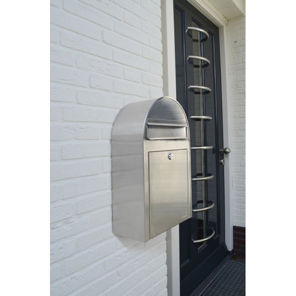 BobiClassic-S RUSTFRISTL postkasse, smal model