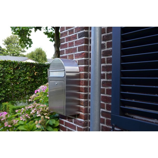 BobiClassic-S RUSTFRISTL postkasse, smal model