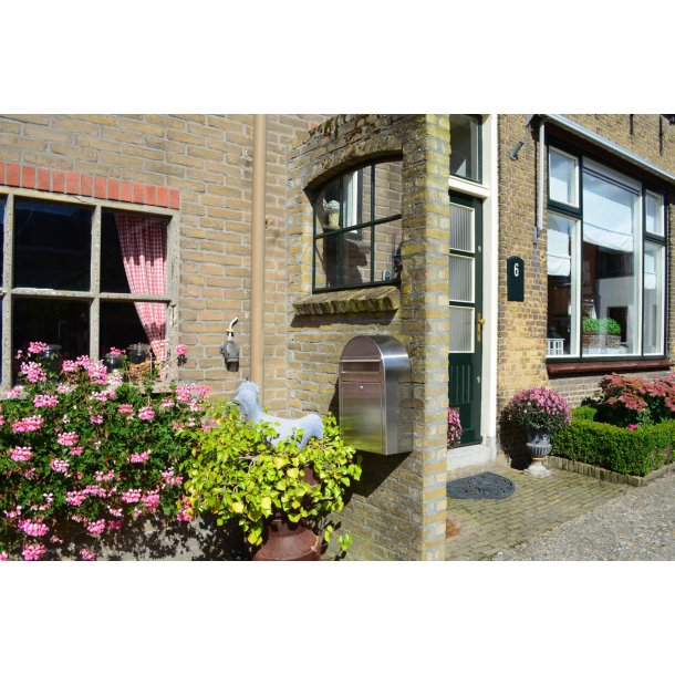 BobiClassic-S RUSTFRISTL postkasse, smal model