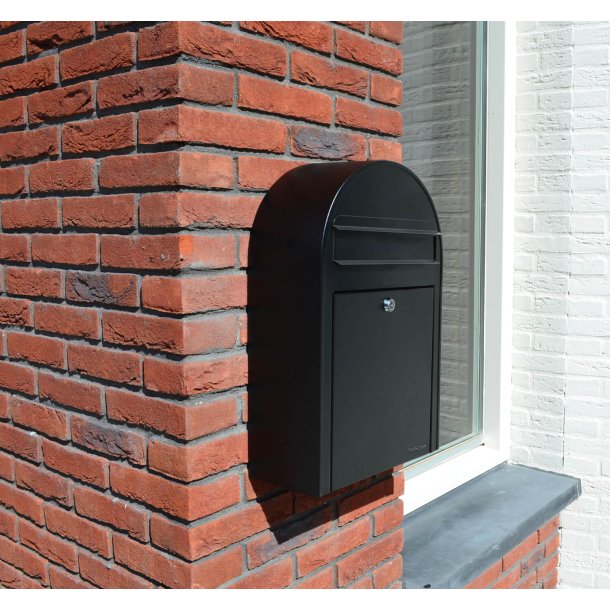 BobiClassic-S SORT postkasse, smal model