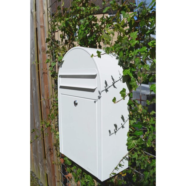 BobiClassic-S HVID postkasse, smal model