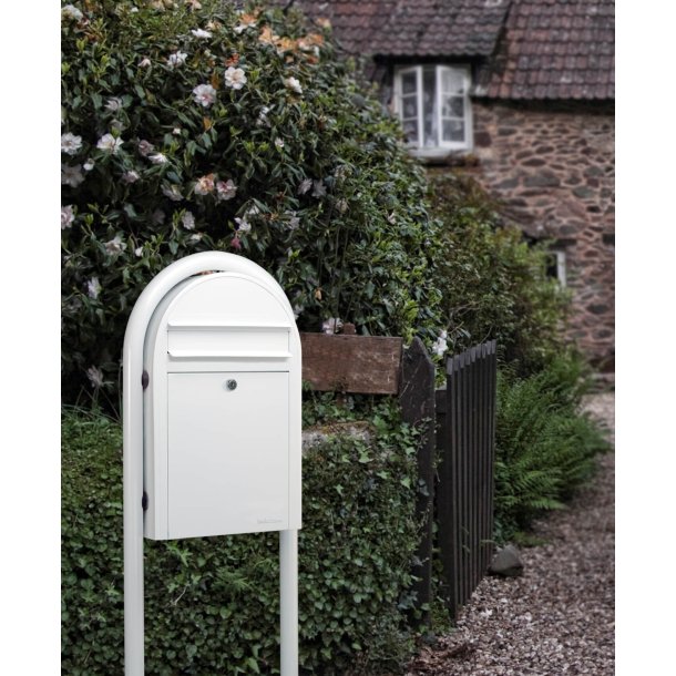 BobiClassic-S HVID postkasse, smal model