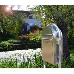 BobiClassic-S RUSTFRISTL postkasse, smal model