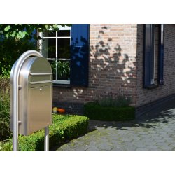 BobiClassic-S RUSTFRISTL postkasse, smal model