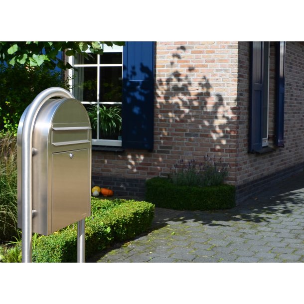 BobiClassic-S RUSTFRISTL postkasse, smal model